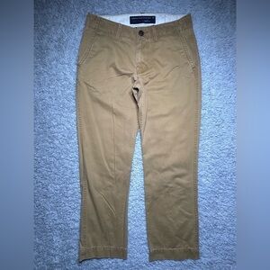American Eagle Pants Mens 30 x 30 Original Straight Khaki Business Casual Office